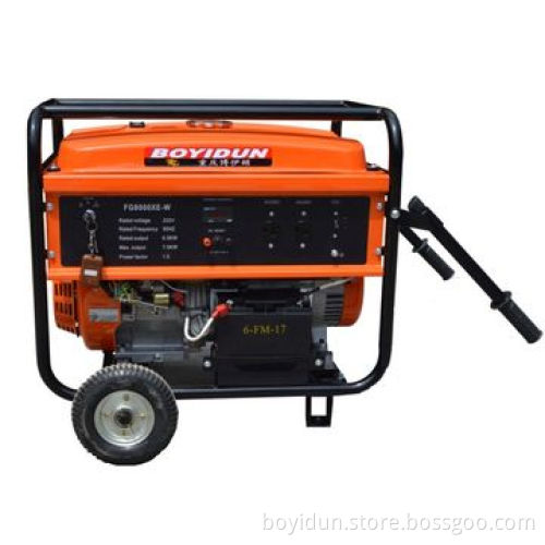 Hot selling new style portable gasoline generator with wireless remote control